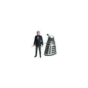  Doctor Who The Third Doctor With Dalek Action Figure Toys 
