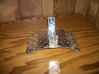 Aluminum Diamond Plate Garden Hose Holder Air Cord  