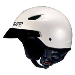  HJC CL 21M Open Face Motorcycle Helmet Pearl White XXS 2XS 