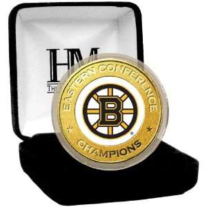 NHL Boston Bruins 2011 Eastern Conference Champions 24KT Gold & Color 