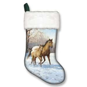 Winter Holiday Equine Stockings   Mare and Foal Design [Misc.]  