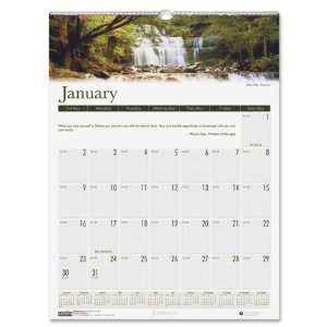  House of Doolittle Earthscapes Waterfalls Wall Calendar,15 