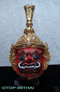Thailand Cultural Khon Drama Ramayana Character Mask  