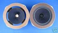 click here for the   Woofers with masonite rings.