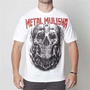Metal Mulisha Cruz T Shirt   X Large/White