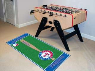 Texas Rangers MLB Baseball Runner Rug Floor Mat  