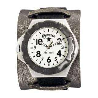 Converse Mens VR006005 Bootleg Culture Silver Strap Watch   designer 