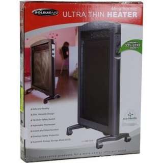  Micathermic Flat Panel Portable Heater, Soleus Compact Space Heating