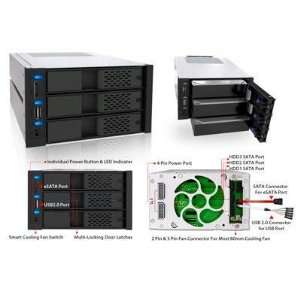  Selected 3 in 2 SATA I&II Hot Swap Raid By Icy Dock Electronics