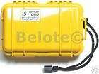 pelican micro case solid yellow 1040 new 7 5 x