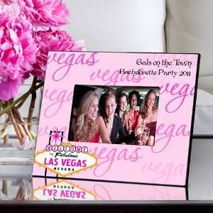  Personalized Las Vegas Frame in Pink 