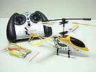 yellow 3dtech 3ch rc helicopter gyro mini radio control helicopter