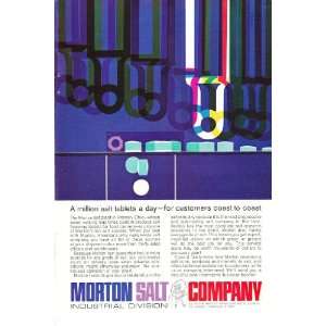   Salt Company Million Salt Tablets a Day Original Vintage Print Ad