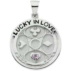  Inspirational Blessings Sterling Silver Lucky In Love 