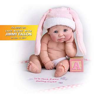   Easy Being Cute Resin Doll Miniature Baby Doll By Ashton Drake  
