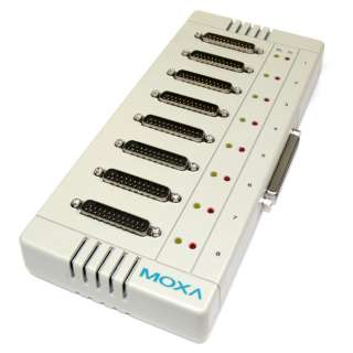 Moxa OPT8B 8 Ports DB25 Male RS 232 Connection Box  