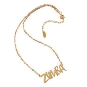  Zumba Signature Necklace (Gold/Multi, One Size) Sports 
