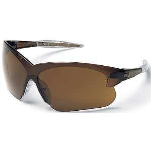  Deuce Safety Glasses With Brown Temples And Brown Lens 