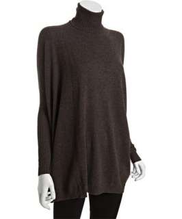 Autumn Cashmere tarmac cashmere slim sleeve oversized turtleneck 