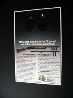 Mossberg 5500 MKII Shotgun 1990 print Ad  
