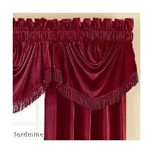   Inverted Pleat Chenille Valance Andrea