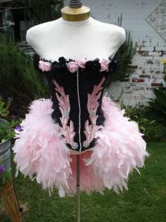 The Viola Paris Moulin Rouge Burlesque Corset Costume  