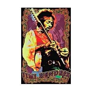  Jimi Hendrix Guitar Poster