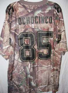 NFL Cincinnati Bengals Ochocinco 2X Camo Reebok Jersey XXL NWT  