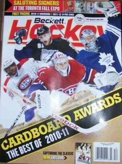 Beckett NHL Hockey Price Guide December 2011  