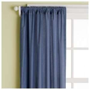   Curtains Kids Blue or Red Chambray Curtain Panels