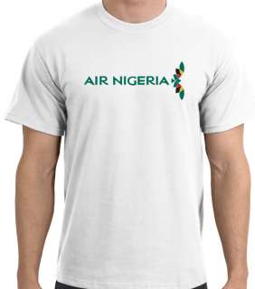 Air Nigeria Retro Logo Nigerian Airline T Shirt  