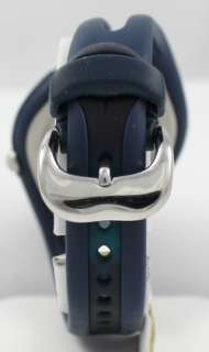   Mens Nike Navy Blue Alumium WR0078 410 Triax Swift Analog Watch  