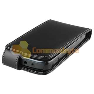 New Black Leather Case Cover Housing for Nokia C3 Phone  