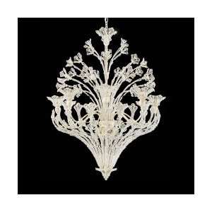   Tier Chandelier in French Lace with Clear Swarovski Spectra crystal