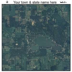  Aerial Photography Map of Koontz Lake, Indiana 2010 IN 