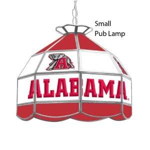    Alabama Crimson Tide Glass Shade Lamp Light