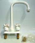 Console Sink w/Stand   8 Widespread Drillings   Brass