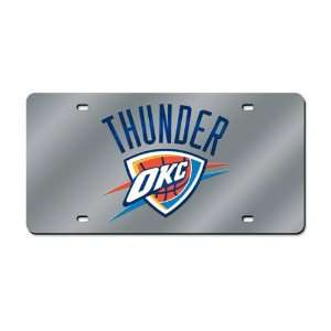 Oklahoma City Thunder License Plate Laser Tag  Sports 