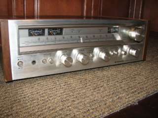 Nice Vintage Silver Era Pioneer SX 680 AM/FM Stereo Receiver, Wood 