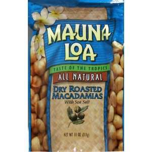  Mauna Loa Dry Roasted Hawaiian Macadamia Nuts with Sea 