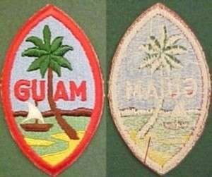 WW2 1st Design Guam Command Patch  