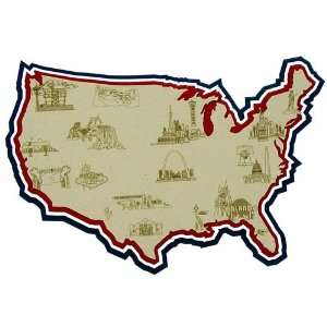   Wizard   Country Maps Collection   Die Cuts   Map of United States