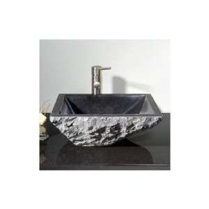   Vessel Sink with Broken Edge Stone Color / Finish Volakas Marble