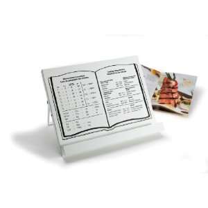   Enamel Cookbook Stand with Measurement Conversions