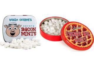   or Cherry Pie Flavored Mints Uncle Oinkers Savory Meat Mint Gag Candy