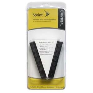  Sprint Universal Folding Portable Mini Stereo Speakers 