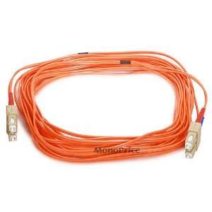  Monoprice Fiber Optic Cable, SC/SC, Multi Mode, Duplex 