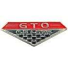 Pontiac GTO 6.5 LITRE LOGO Car Emblem Pin