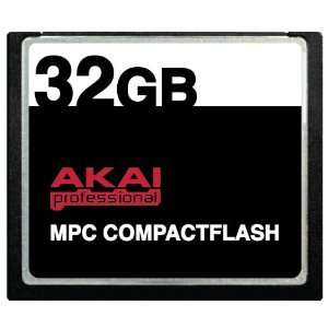 32GB Akai MPC CompactFlash CF Memory Card for MPC500, MPC1000, MPC2500 