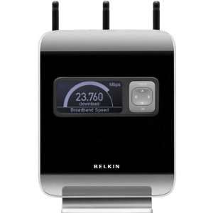  New Belkin N1 Vision Wireless Router Status Display 802 